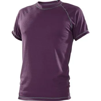 Lamido Pánské tričko krátký rukáv Coolbest fialová L (L) - doprava od 59 Kč
