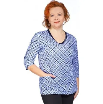 Dámská halenka Lamido Dámská halena Sáva tmavě modrý tisk M (CZ44 / EU40 (M)) - doprava od 59 Kč