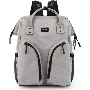 Sportovní batoh prostorný batoh s vnější kapsou Barva: Šedá