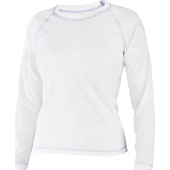 Lamido Dámské tričko dlouhý rukáv Coolbest bílá XL (XL) - doprava od 59 Kč