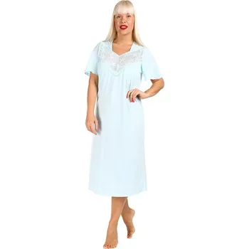 Dámská noční košile Lamido Dámská noční košile Svatava tyrkys 3XL (CZ60 / EU56 (3XL)) - doprava od 59 Kč