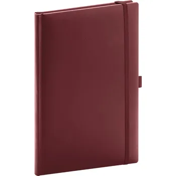 Blok NOTIQUE Notes Balacron, bordó, linkovaný, 15 x 21 cm