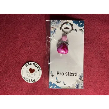 HandMade by VeJa Dárková karta - Pro štěstí (modrý)