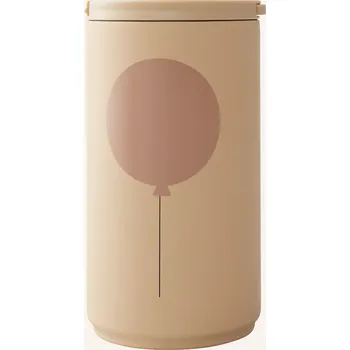 Termohrnek Design Letters Termohrnek, béžová / starorůžová