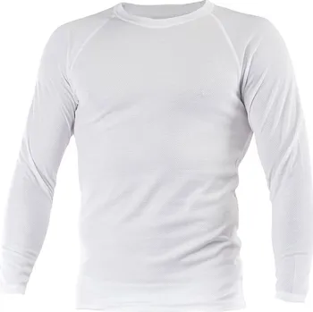 Lamido Pánské tričko dlouhý rukáv Coolbest bílá XS (XS) - doprava od 59 Kč