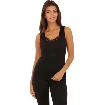 Lamido Dámská spodní košilka Sindy černá XL (CZ52 / EU48 (XL)) - doprava od 59 Kč