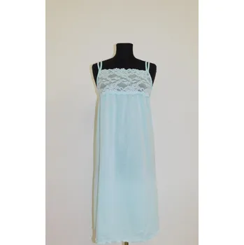 Dámské noční prádlo Lamido Dámská noční košile Nila tyrkys 4XL (CZ64 / EU60 (4XL)) - doprava od 59 Kč