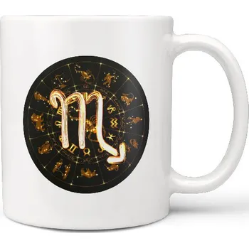 Hrnek 330 ml - Symbol znamení Štír (24.10. - 22.11.)