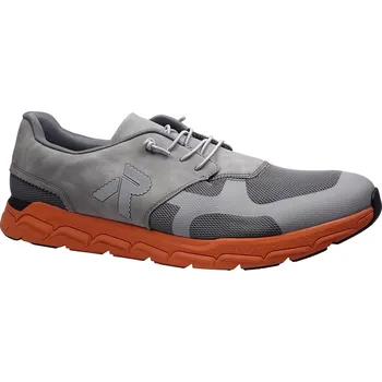 Dámské polobotky Vycházková obuv, Rieker, šedá: Šedá Syntetika 32,1 48 H - rozšířená (29933-29934)