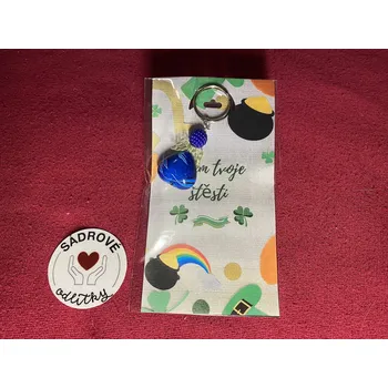 HandMade by VeJa Dárková karta - Jsem Tvoje štěstí (poklad)