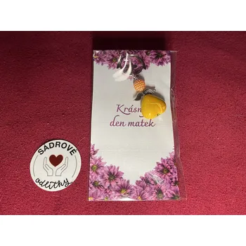 HandMade by VeJa Dárková karta - Krásný den matek (růžový)