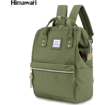 Městský batoh Béžový batoh s USB portem pro 13,3" notebook Barva: Zelená