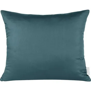 Povlečení Jednobarevné povlak na polštář DINA z bavlněného saténu - tyrkysový