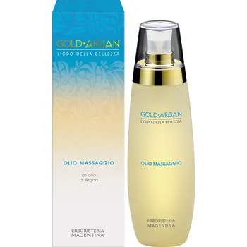 Tělový olej ERBORISTERIA MAGENTINA, ITALY TĚLOVÝ MASÁŽNÍ OLEJ GOLD ARGAN