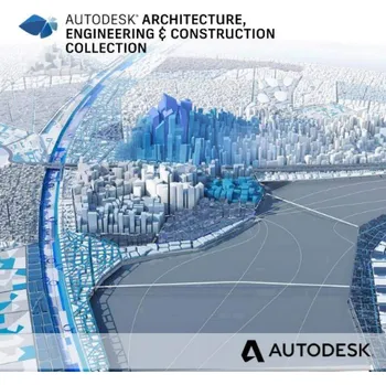 Software Autodesk Architecture, Engineering & Construction Collection 2025, 1 komerční uživatel, pronájem na 1 rok 02HI1-WW8500-L937