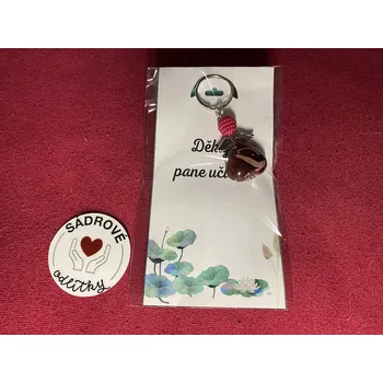 HandMade by VeJa Dárková karta - Děkuji PU (žena - modrý kytky)