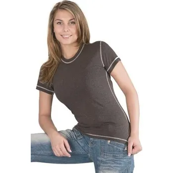 Lamido Dámské tričko krátký rukáv Freshguard šedé melé L (L) - doprava od 59 Kč