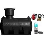 Sestava na dešťovku PUMPA RAIN SET LKS 2000L - nádrž (ELBI CHU), čerpadlo, dopouštění