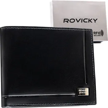 Peněženka Pánská peněženka z pravé kůže Zapínání: bez zapínání