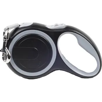 Vodítko pro psa Petify Flexi vodítko pro psa Pupper šedé | 500 cm