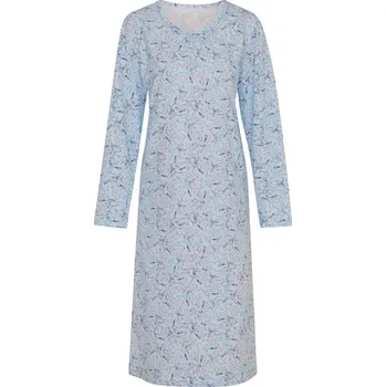 Dámská noční košile Lamido Dámská noční košile Líba D lilie na modré XXL (CZ58 / EU54 (XXL)) - doprava od 59 Kč
