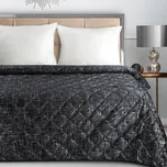 Sametový přehoz na postel BLINK 6 v černé barvě Rozměr přehozu (šířka x délka): 220x240cm