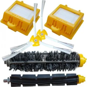 Sada příslušenství pro robotický vysavač 6ks Kartáče a HEPA filtry pro iRobot Roomba 700, 700 PET, 780, 782 sada