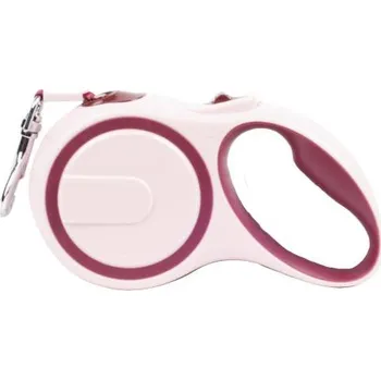 Vodítko pro psa Petify Flexi vodítko pro psa Pupper vínová | 500 cm