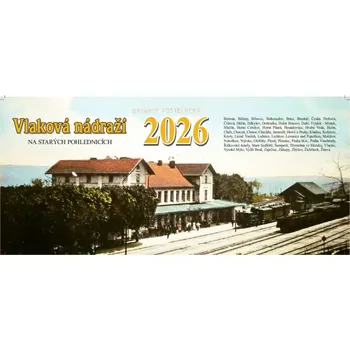 Kalendář kalendář Vlaková nádraží 2025