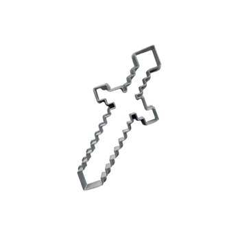 Dětská zbraň Vykrajovátko - MEČ 9 cm