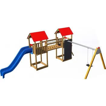 Dětské hřiště Monkey Flexi sestava 2 H1 150 - červená střecha