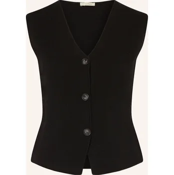 Dámská vesta Lilienfels Dámská Pletená Vesta S Kašmírem, černá, 38
