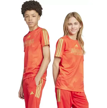 Dívčí oblečení Dětské tričko adidas JD0497 červená 33X, vel. 152