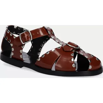 Dámské sandále Kožené sandály Bally WF0043.VT935.U8E4 hnědá 88X, EUR 41