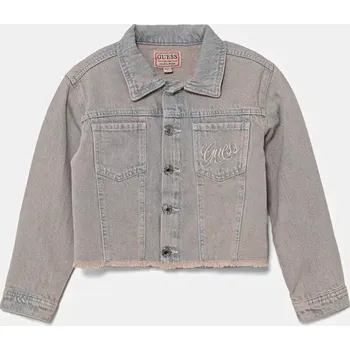 Dívčí bunda Dětská riflová bunda Guess J5GL00.D5NI0.PPYA fialová 94X, vel. 158-166