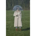 Deštník průhledný s ptáčky, 83x82cm, čirá/černá|Esschert Design