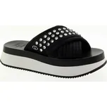 LIU JO Dámské černé pantofle BA5091TX00122222-BLACK-855 Velikost 38