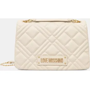 Kabelka Kabelka Love Moschino béžová barva, JC4153PP0MLA0110 01X, vel. ONE SIZE