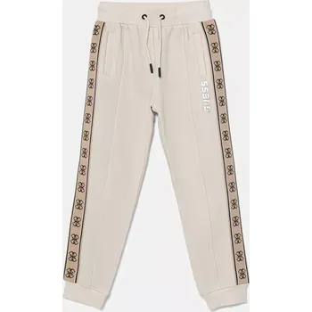 Dětské tepláky Guess L5GQ13.KB3P2.PPYA béžová 12X, vel. 118-122