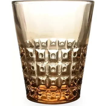 Sklenice Sklenka BonBistro 250 ml žlutá barva 220032 18X