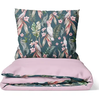 Povlečení DARRÉ Tropický vánek starorůžové 140 x 200 cm