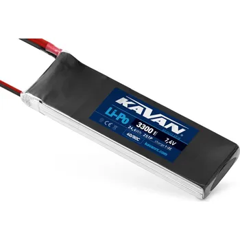 RC náhradní díl KAVAN Li-Po 3300mAh/7,4V 40/80C 24,4Wh - expresní doprava