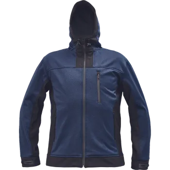 Pánská softshellová bunda HUYER SOFTSHELL bunda - XXL, navy