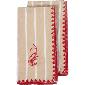 Utěrka Kuchyňská utěrka Byon 50x70 cm 2-pack béžová barva 5219805303 12X