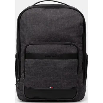 Sportovní batoh Batoh Tommy Hilfiger pánský, šedá barva, velký, AM0AM13555 90Y, vel. ONE SIZE