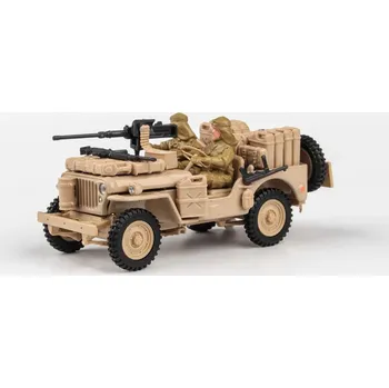autíčko Military Vehicles 1/4 Ton 1:43 - Cararama Military Vehicles 1/4 Ton - kovový model auta