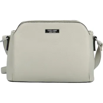 Kabelka Dámská crossbody kabelka světle šedá - Delami Little Sofia šedá
