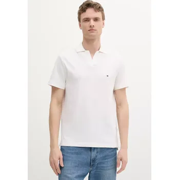Pánské tričko Bavlněné polo tričko Tommy Hilfiger MW0MW38482 béžová 01X, vel. XL