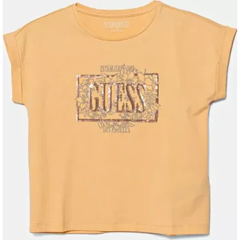 Pánské tričko Dětské tričko Guess J5GI18.K6YW4.PPYA oranžová 20X, vel. 167