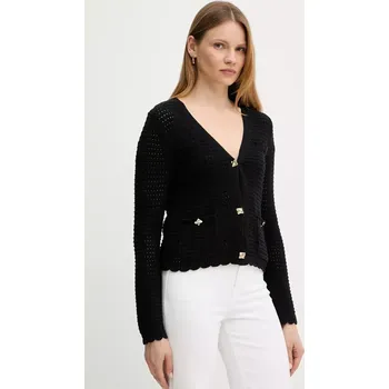 Dámský svetr Bavlněný kardigan Morgan MCLIP černá 99X, vel. S